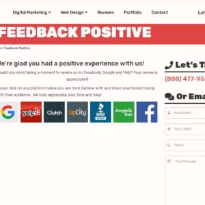 feedback positive